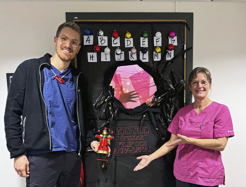 Filip Johansson och Anna‑Lena Petersson